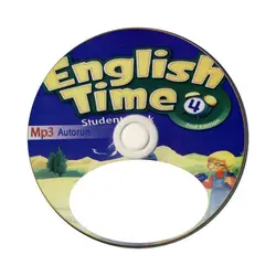 English Time 4 (2nd) SB+WB+CD  انگلیش تایم 4