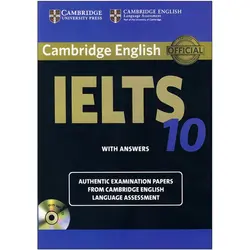 Cambridge IELTS 10 + CD کمبریج آیلتس 10