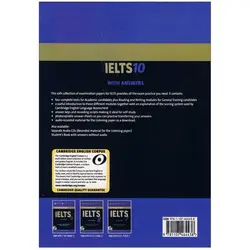 Cambridge IELTS 10 + CD کمبریج آیلتس 10