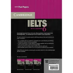 Cambridge IELTS 6 + CD کمبریج آیلتس 6