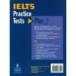 IELTS Practice Tests Plus 2 + CD  آیلتس پرکتیس تستز پلاس 2