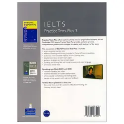 IELTS Practice Tests Plus 3 + CD آیلتس پرکتیس تستز پلاس 3