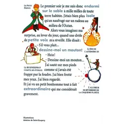 Le Petit Prince + CD کتاب شازده کوچولو (نسخه فرانسوی)