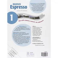 Nuovo Espresso A1: Libro Studente 1 کتاب ایتالیایی اسپرسو (بدون DVD)