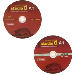 Studio D: Sprachtraining A1 (S.B+W.B)+CD+DVD اشتدیو