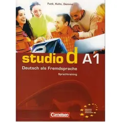 Studio D: Sprachtraining A1 (S.B+W.B)+CD+DVD اشتدیو