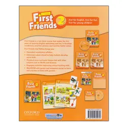 First Friends 2 (2nd) SB+WB+Maths book+CD فرست فرندز قطع رحلی