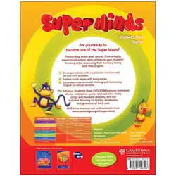 Super Minds Starter (SB+WB) سوپر مایندز بدون CD