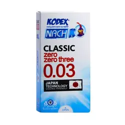کاندوم کلاسیک 0.03 ناچ کدکس فوق نازک