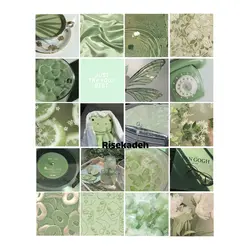 پک پوستر green pastel