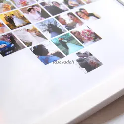 قاب عکس قلبی سایز بزرگ ۴۰در۴۰