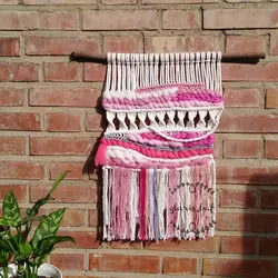 دیوار کوب تپستری و مکرومه