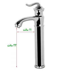شیر روشویی پایه بلند مدل بامبو