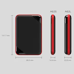 هارد سیلیکون پاور A62 1TB
