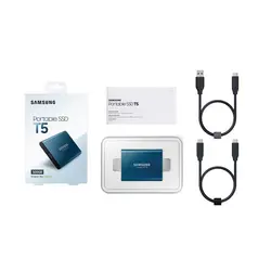 SSD اکسترنال سامسونگ T5 500GB