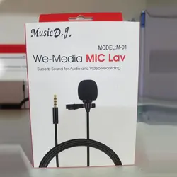 میکروفن یقه ای MIC lav مدل m-01