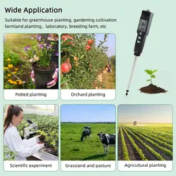 ای سی متر و سختی سنج خاک مدل NETPIL EC8801