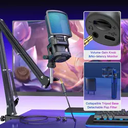 میکروفن رومیزی زل ساند مدل BKD-11PRO