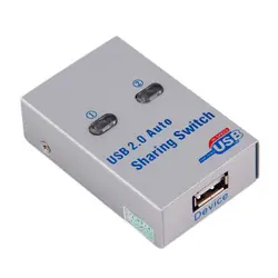 دیتا سویچ یک به دو اتومات USB 2 SHARING SWITCH