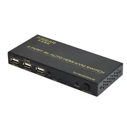 سویچ KVM دو پورت HDMI مدل FJ-4K201HUK