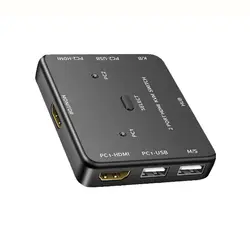 سویچ دو پورت HDMI KVM مدل EL-21HA