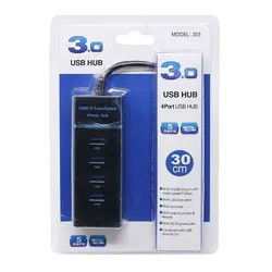 هاب 4 پورت USB 3.0 مدل 303 -XL