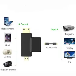 مبدل HDMI به میکرو و مینی HDMI نت پیل مدل 8112