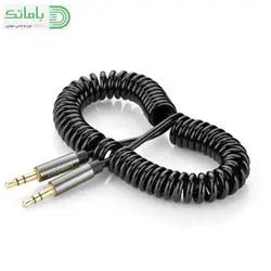 کابل صدا فنری سر فلزی