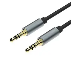 کابل صدا فنری سر فلزی