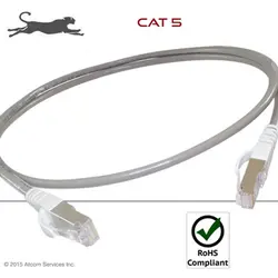 کابل شبکه سه متری cat 5 cable patch cord 3 m