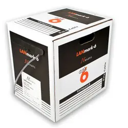 کابل شبکه نگزنس 305 متری یو تی پی Nexans cat6 network cable UTP