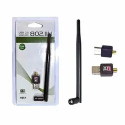 کارت شبکه بیسیم آنتن بلند usb lan wireless 802