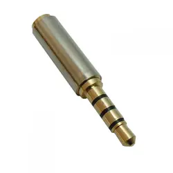 مبدل جک صدا 3.5 به 3.5 میلی متری مدل BAMA16