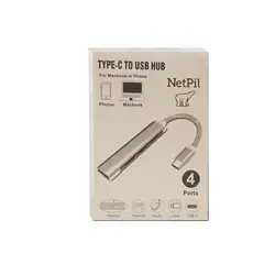 هاب 4 پورت USB-C نت پیل مدل C-809