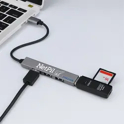 هاب 4 پورت USB-C نت پیل مدل T809A