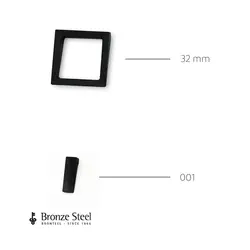 دستگیره دو پیچ کد C 45  محصولی از برند برنزاستیل | بارتو