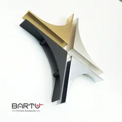 دستگیره کنج h190 از برند هیرو مدلی مناسب برای  کمد | بارتو