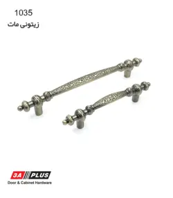 دستگیره سه آ پلاس کد 1035 آلیاژ زاماک آبکاری PVD