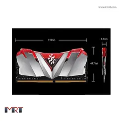 رم دسکتاپ ای دیتا مدل گیمیکس دی 30 با حافظه 8 گیگابایت و فرکانس 3000 مگاهرتز - رایانه همراه کیمیا