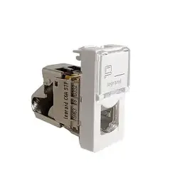 پریز شبکه تک پورت باریک لگراند cat6 utp