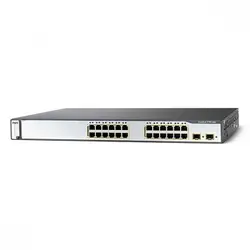 سوئیچ 24 پورت POE سیسکو C3750-24PS-S