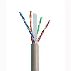 کابل شبکه دی لینک Cat6 UTP بدون شیلد با روکش pvc حلقه 305 و 100 متری