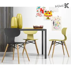 صندلی پايه چوبی یوگو نظری