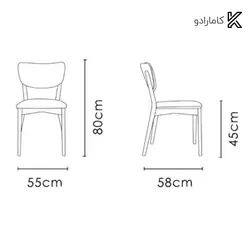 صندلی بدون دسته برگامو