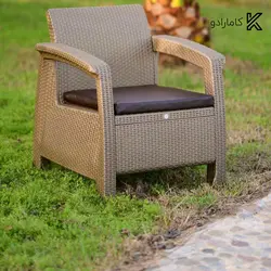 مبل حصیر بافت یک نفره B5983