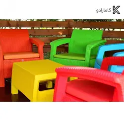 مبل حصیر بافت یک نفره B5983