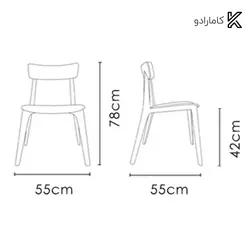صندلی تشک دار یونیک