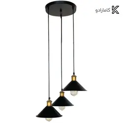 چراغ آویز سه شعله آرتا کد 240