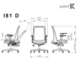 صندلی کارشناسی لیو - I81d