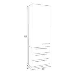 کمد ۵۰ درب بلند V2